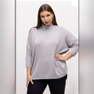 MTA sport purple cowl neck sweatshirt sz 2x